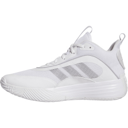 adidas Own the Game 3 Mid-Top Basketballschuhe Herren JR6671 - cloud white/silver met./grey one 41 1/3