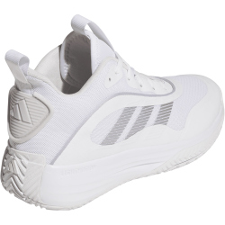 adidas Own the Game 3 Mid-Top Basketballschuhe Herren JR6671 - cloud white/silver met./grey one 41 1/3