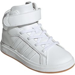 adidas Grand Court Mid-Top Sneaker Kinder JR0803 - cloud white/cloud white/grey one 35