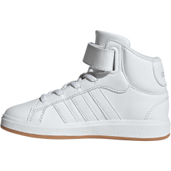 adidas Grand Court Mid-Top Sneaker Kinder JR0803 - cloud white/cloud white/grey one 35