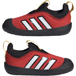 adidas x Disney Mickey Mouse Monofit Slip-On Sneaker Kinder JQ0016 - collegiate red/cloud white/core black 22