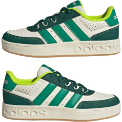 adidas Breakbase Sneaker Kinder JP9930 - off white/collegiate green/court green 38