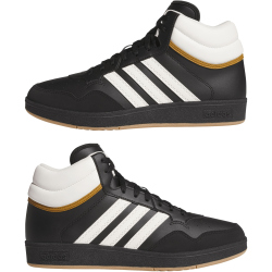 adidas Hoops 4.0 Mid-Top Sneaker JQ5357 - core black/cloud white/bronze strata 38