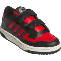 adidas Rapid Court CF Sneaker Kinder JR1021 - core black/collegiate red/core white 31