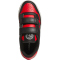 adidas Rapid Court CF Sneaker Kinder JR1021 - core black/collegiate red/core white 31