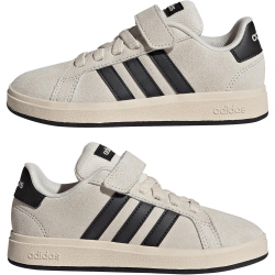 adidas Grand Court 00s Sneaker Kinder JR5568 - wonder white/core black/wonder white 28