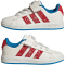 adidas x Marvel Spider-Man Grand Court Sneaker Kinder JS0778 - cloud white/pure ruby/bright blue 30.5
