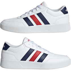 adidas Breaknet 3.0 Sneaker JR3548 - cloud white/dark blue/better scarlet 46 2/3