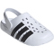 adidas Adilette 2.0 Clogs JS1130 - cloud white/core black/cloud white 42