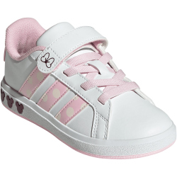 adidas x Disney Minnie Mouse Grand Court Sneaker Kinder JR8134 - cloud white/clear pink/chalk white 31