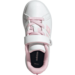 adidas x Disney Minnie Mouse Grand Court Sneaker Kinder JR8134 - cloud white/clear pink/chalk white 31