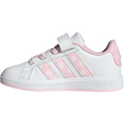 adidas x Disney Minnie Mouse Grand Court Sneaker Kinder JR8134 - cloud white/clear pink/chalk white 31