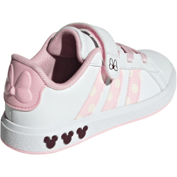 adidas x Disney Minnie Mouse Grand Court Sneaker Kinder JR8134 - cloud white/clear pink/chalk white 31