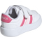 adidas Breaknet 3.0 Sneaker Kinder JS3676 - cloud white/pink fusion/clear pink 23