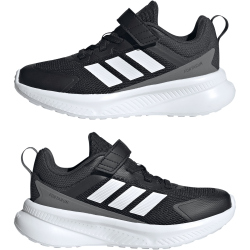adidas Fortarun 4.0 Sneaker Kinder JQ5193 - core black/cloud white/carbon 28