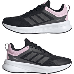 adidas Fortarun 4.0 Sneaker Kinder JR9311 - core black/grey six/clear pink 36 2/3
