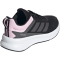 adidas Fortarun 4.0 Sneaker Kinder JR9311 - core black/grey six/clear pink 36 2/3
