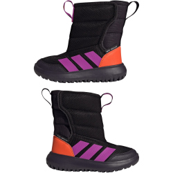 adidas Winterplay I Stiefel Kinder JQ2633 - core black/purple burst/impact orange 29
