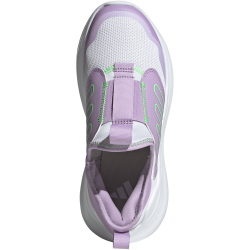 adidas Tensaur Comfort Sneaker Kinder JS1692 - cloud white/lime burst/powder plum 35.5