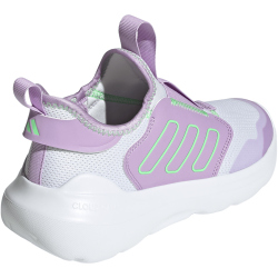 adidas Tensaur Comfort Sneaker Kinder JS1692 - cloud white/lime burst/powder plum 35.5