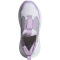 adidas Tensaur Comfort Sneaker Kinder JS1692 - cloud white/lime burst/powder plum 35.5