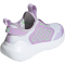 adidas Tensaur Comfort Sneaker Kinder JS1692 - cloud white/lime burst/powder plum 35.5