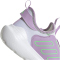 adidas Tensaur Comfort Sneaker Kinder JS1692 - cloud white/lime burst/powder plum 35.5