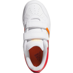 adidas Hoops 4.0 Sneaker Kinder JQ7866 - cloud white/better scarlet/flash orange 28