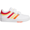 adidas Hoops 4.0 Sneaker Kinder JQ7866 - cloud white/better scarlet/flash orange 28