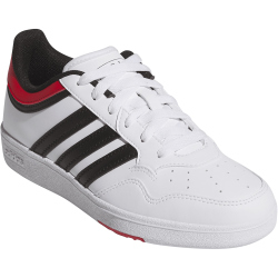 adidas Hoops 4.0 Sneaker Kinder JQ7852 - cloud white/core black/better scarlet 36
