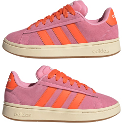 adidas Grand Court Alpha 00s Sneaker Damen JQ3001 - bliss pink/semi impact orange/gum10 38