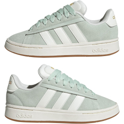 adidas Grand Court Alpha 00s Sneaker Damen JQ2998 - linen green/off white/gold met. 38 2/3