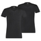 2er Pack PUMA BASIC V-NECK T-Shirt black M