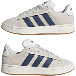 adidas Grand Court Alpha 00s Sneaker Herren JQ3006 - orbit grey/dark blue/core white 39 1/3