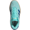adidas VL Court Bold Plateau Sneaker Damen JS3813 - flash aqua/team royal blue/gold met. 40