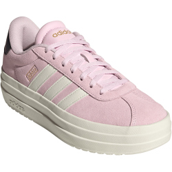 adidas VL Court Bold Plateau Sneaker Damen JQ5631 - clear pink/core white/core black 38