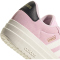 adidas VL Court Bold Plateau Sneaker Damen JQ5631 - clear pink/core white/core black 38