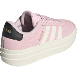 adidas VL Court Bold Plateau Sneaker Damen JQ5631 - clear pink/core white/core black 40