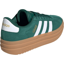 adidas VL Court Bold Plateau Sneaker Damen JP6917 - collegiate green/cloud white/gold met. 40 2/3