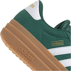 adidas VL Court Bold Plateau Sneaker Damen JP6917 - collegiate green/cloud white/gold met. 40 2/3