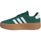 adidas VL Court Bold Plateau Sneaker Damen JP6917 - collegiate green/cloud white/gold met. 40 2/3