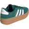 adidas VL Court Bold Plateau Sneaker Damen JP6917 - collegiate green/cloud white/gold met. 40 2/3
