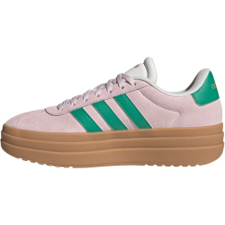 adidas VL Court Bold Plateau Sneaker Damen JP6916 - clear pink/court green/core white 37 1/3