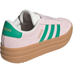 adidas VL Court Bold Plateau Sneaker Damen JP6916 - clear pink/court green/core white 38
