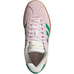 adidas VL Court Bold Plateau Sneaker Damen JP6916 - clear pink/court green/core white 41 1/3