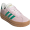adidas VL Court Bold Plateau Sneaker Damen JP6916 - clear pink/court green/core white 41 1/3