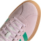 adidas VL Court Bold Plateau Sneaker Damen JP6916 - clear pink/court green/core white 41 1/3
