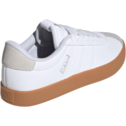 adidas VL Court 3.0 Sneaker Damen JR8660 - cloud white/cloud white/silver met. 36 2/3