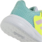 adidas Tensaur Run 3.0 Sneaker Kinder JR6050 - cloud white/clear pink/hi-res yellow 26