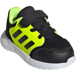 adidas Tensaur Run 3.0 Sneaker Kinder JR6048 - core black/core black/lucid lemon 23